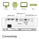 BenQ WXGA LED Business Projector, DLP, 2000 ANSI Lumens, 20000:1 High Contrast Ratio, Dual HDMI Ports, Auto Keystone Correction, Instant On/Off, Simple Setup, SmartEco Technology |LW500 WXGA BenQ WXGA LED Business Projector, DLP, 2000 ANSI Lumens, 20000:1 High Contrast Ratio, Dual HDMI Ports, Auto Keystone Correction, Instant On/Off, Simple Setup, SmartEco Technology |LW500 WXGA