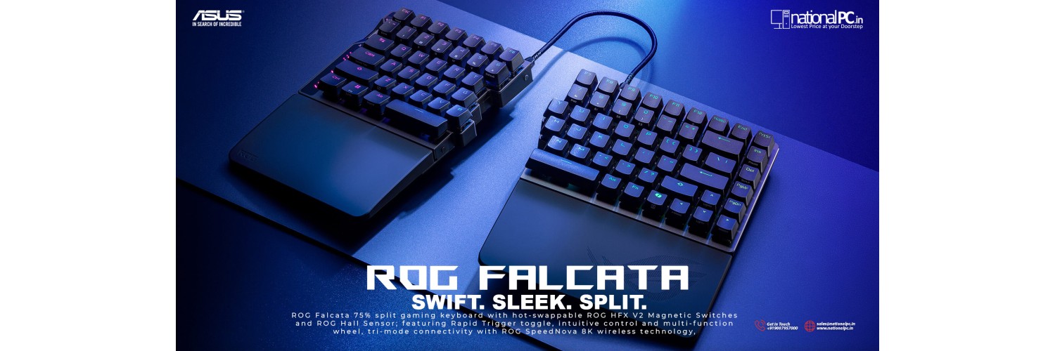 ASUS ROG Falcata Review: Split 75% Hall-Effect 8K Keyboard