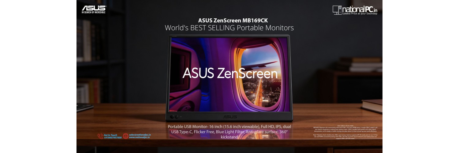 ASUS ZenScreen MB169CK Review: The Budget-Friendly 15.6” Portable Monitor That Actually Works