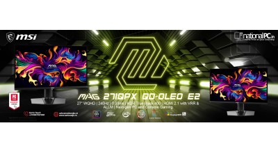 MSI MAG 271QPX QD-OLED E2 – The Future of WQHD Gaming