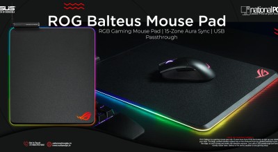 ASUS ROG Balteus Review (and Balteus Qi): RGB Desk Bling Meets a Control-Focused Hard Pad