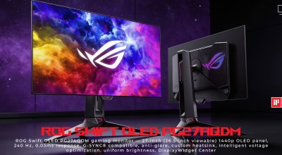 ASUS ROG Swift OLED PG27AQDM – 27″ 1440p OLED at 240 Hz, 0.03 ms – Next‑Gen Gaming Display