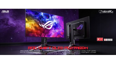 ASUS ROG Swift OLED PG27AQDM – 27″ 1440p OLED at 240 Hz, 0.03 ms – Next‑Gen Gaming Display