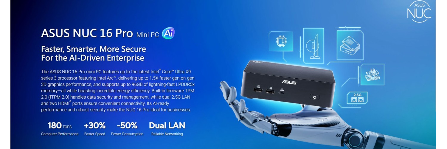 ASUS NUC 16 Pro Mini PC (New Launch 2026)