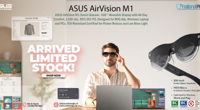 ASUS AirVision M1 Smart AR Glasses – 100″ Micro-OLED Wearable Display ASUS AirVision M1 Smart AR Glasses – 100″ Micro-OLED Wearable Display