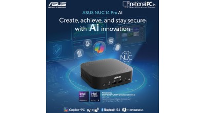ASUS NUC 14 Pro AI Kit – Copilot+ Mini PC with Intel Core™ Ultra 7 258V & Wi‑Fi 7
