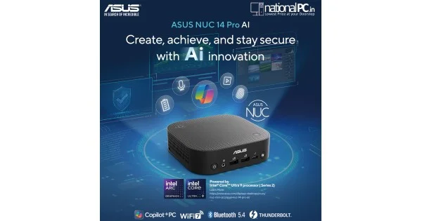 Rog Router Login ASUS NUC 14 Pro AI Kit – Copilot+ Mini PC with Core Ultra 7 258V & Wi‑Fi 7