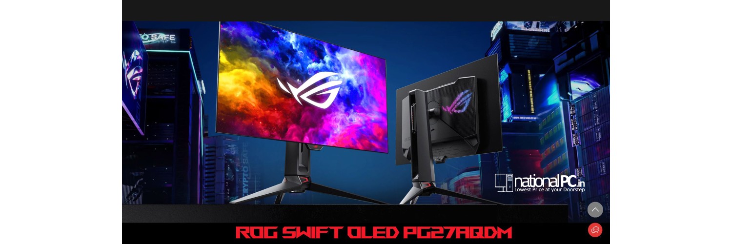 ASUS ROG Swift OLED PG27AQDM – 27″ 1440p OLED at 240 Hz, 0.03 ms – Next‑Gen Gaming Display