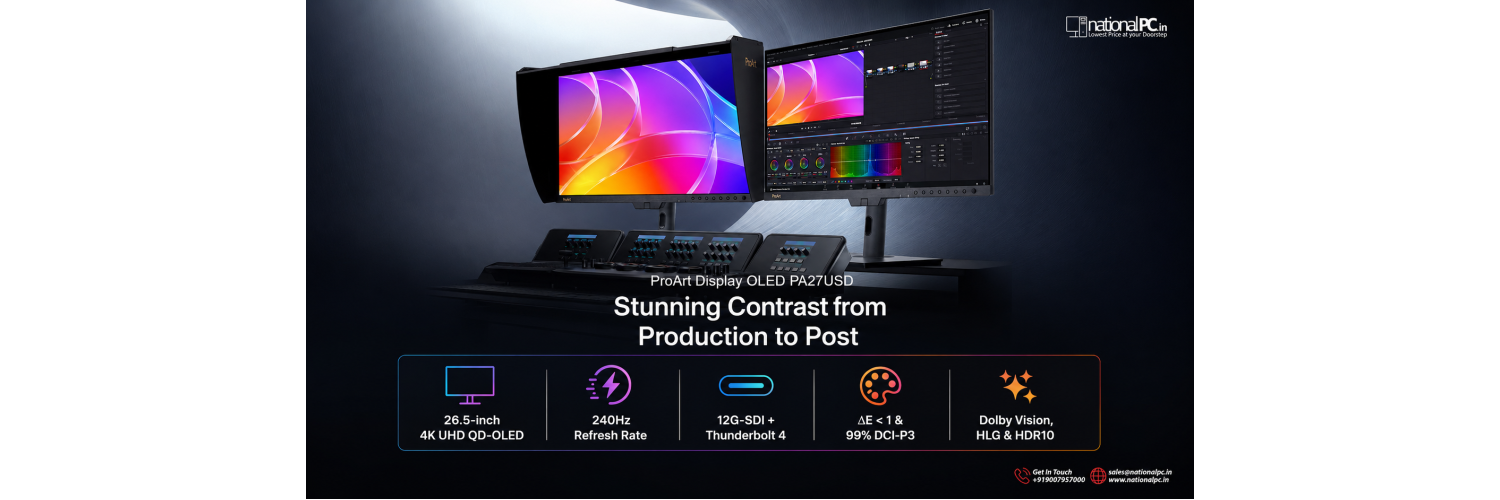 ASUS ProArt Display OLED PA27USD Professional Monitor Review