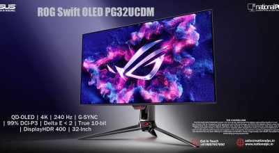 ASUS ROG Swift OLED PG32UCDM – 32″ 4K QD‑OLED Gaming Monitor with 240 Hz & 0.03 ms ASUS ROG Swift OLED PG32UCDM – 32″ 4K QD‑OLED Gaming Monitor with 240 Hz & 0.03 ms