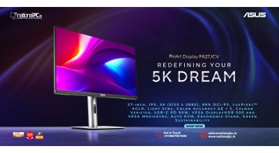 ASUS ProArt PA27JCV 27″ 5K Professional Monitor – Exceptional Color & Power Delivery