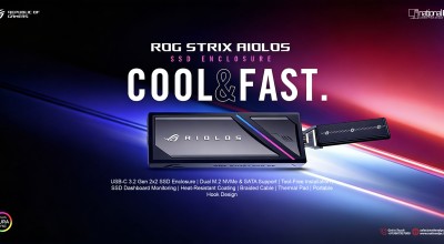 ASUS ROG Strix Aiolos Review: Premium 20Gbps SSD Enclosure for Gamers, Creators & Portable Storage Users