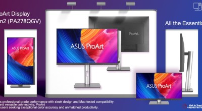ASUS ProArt Display PA278QV Gen2 PA278QGV: A Color-Accurate QHD Monitor for Creative Professionals