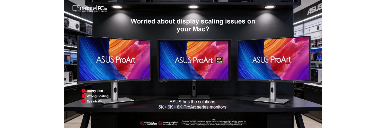 Mac Scaling Looks Wrong? ASUS ProArt 5K, 6K & 8K Monitors Fix It the Right Way