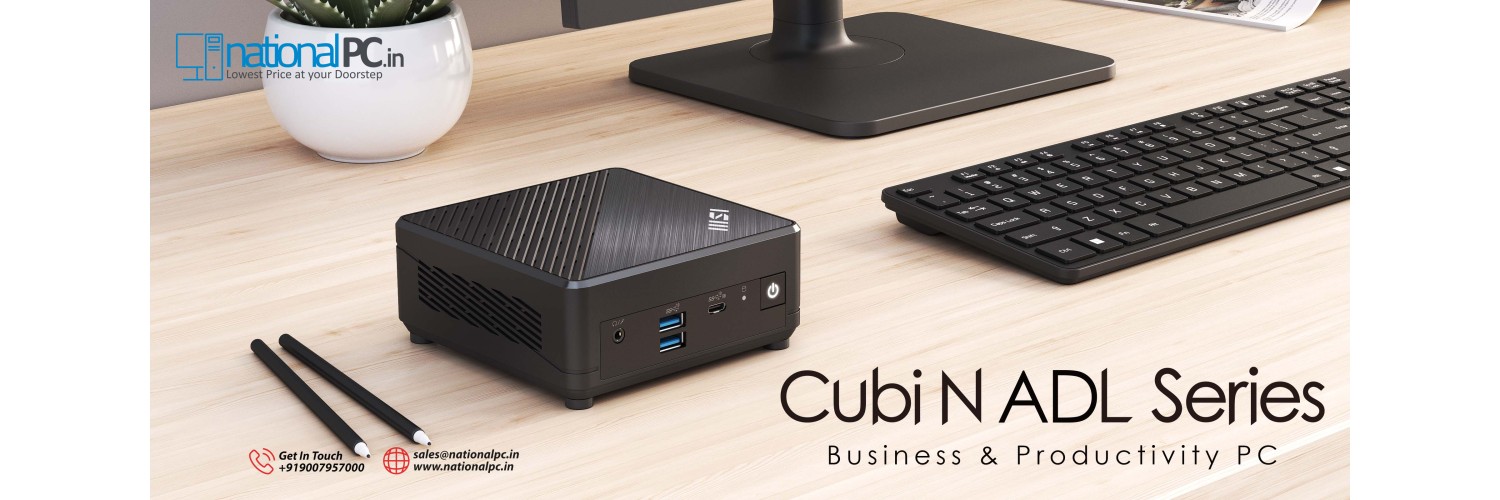 MSI Cubi N ADL‑S (N100/N200) – Ultra‑Compact Fanless Barebone Mini PC MSI Cubi N ADL‑S (N100/N200) – Ultra‑Compact Fanless Barebone Mini PC