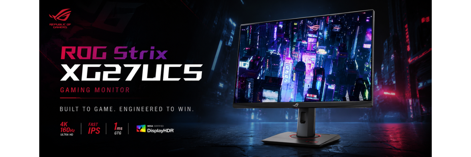 ROG Strix XG27UCS Review: 27-inch 4K 160Hz Gaming Monitor