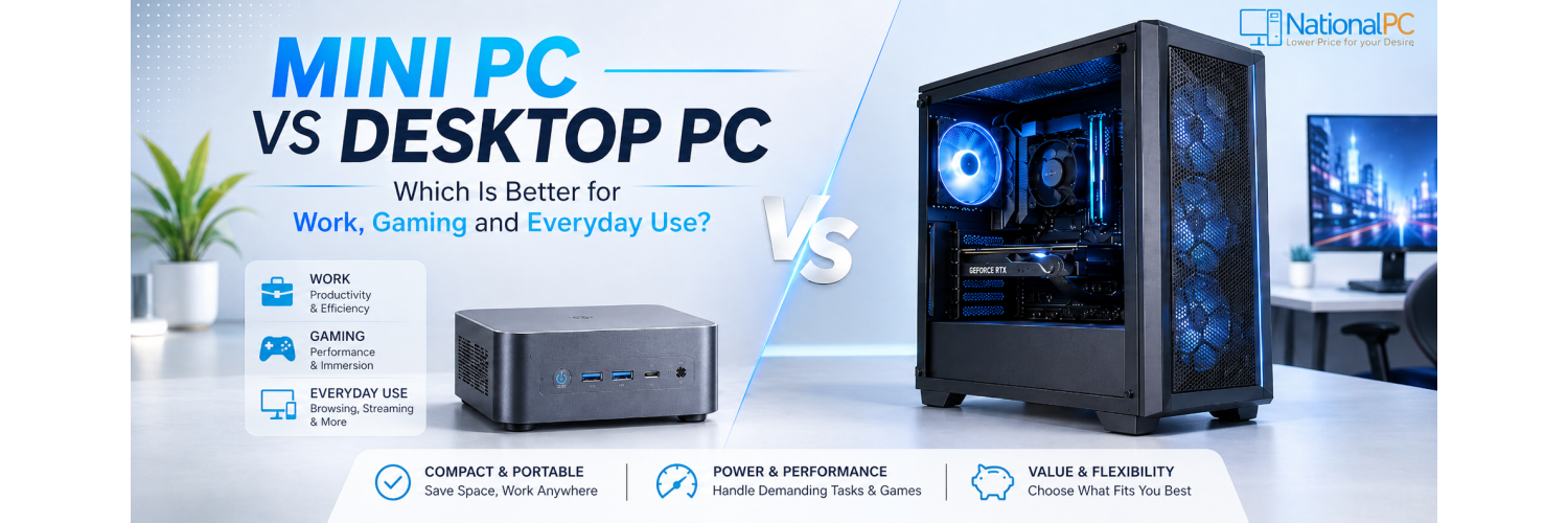 Mini PC vs Desktop PC: Which Is Better for Work, Gaming and Everyday Use?