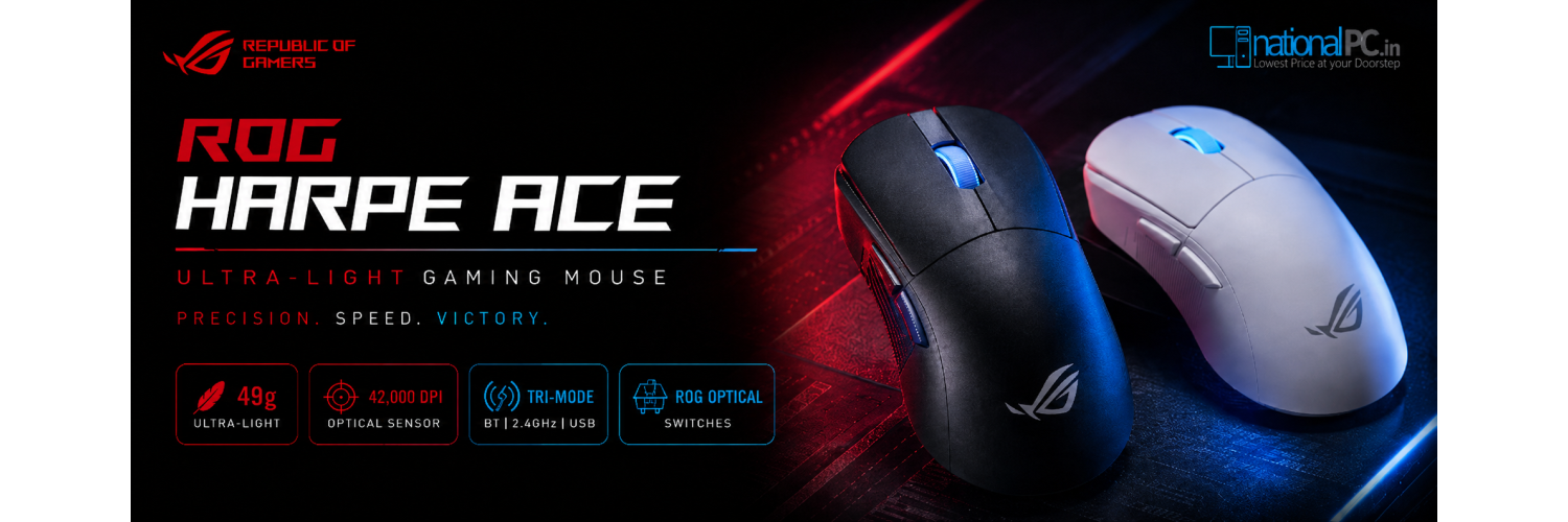 ROG Harpe Ace Review – Why This Lightweight Gaming Mouse Feels Faster for FPS Players