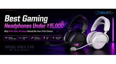 Best Gaming Headphones Under ₹15,000: Why ROG Pelta Wireless Should Be Your First Choice