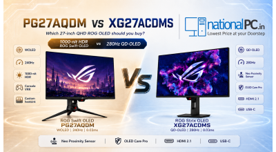 PG27AQDM vs XG27ACDMS: Which ROG OLED Monitor Should You Buy?