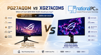 PG27AQDM vs XG27ACDMS: Which ROG OLED Monitor Should You Buy?