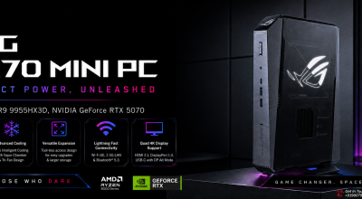 ROG NUC GR70 R9 9955HX3D RTX 5070 Review: Compact 3L Gaming Mini PC