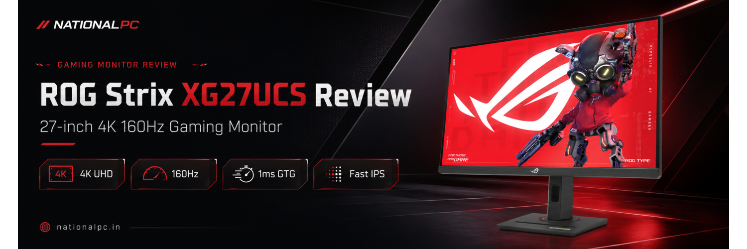 ROG Strix XG27UCS Review: 27-inch 4K 160Hz Gaming Monitor