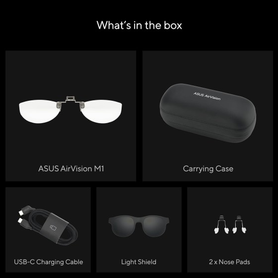 ASUS AirVision M1 Smart Glasses ASUS AirVision M1 Smart Glasses