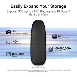 ASUS Cobble USB-C 3.2 Gen 2x1 SSD Enclosure ASUS Cobble USB-C 3.2 Gen 2x1 SSD Enclosure
