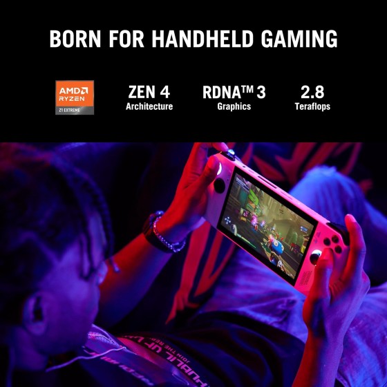 ASUS ROG Ally RC71L-NH019W Handheld Gaming Console white ASUS ROG Ally RC71L-NH019W Handheld Gaming Console white