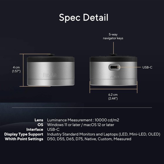 ASUS ProArt CaliContrO MCA02 3-in-1 Colorimeter