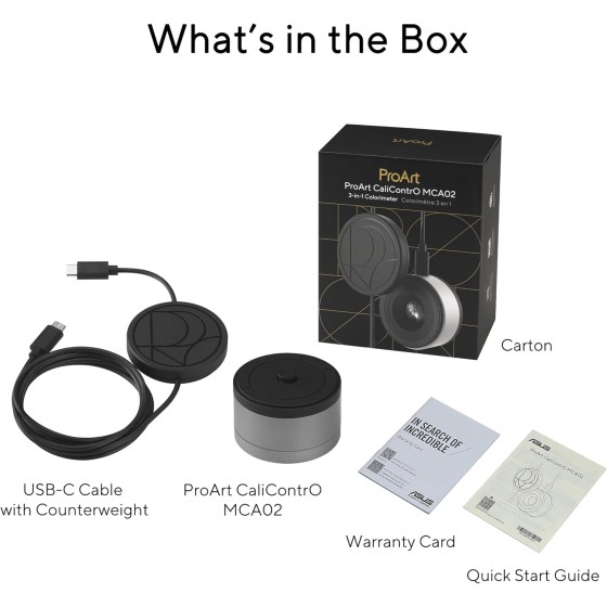 ASUS ProArt CaliContrO MCA02 3-in-1 Colorimeter