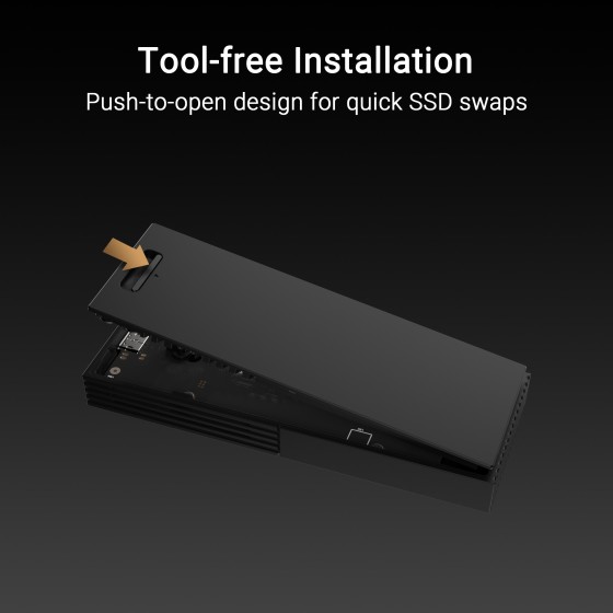ASUS ProArt PA40SU Portable USB4 NVMe SSD Enclosure