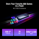 ASUS ROG Strix Aiolos USB-C 3.2 Gen 2x2 SSD Enclosure