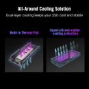ASUS ROG Strix Aiolos USB-C 3.2 Gen 2x2 SSD Enclosure