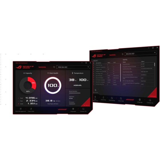 ASUS ROG Strix Aiolos USB-C 3.2 Gen 2x2 SSD Enclosure