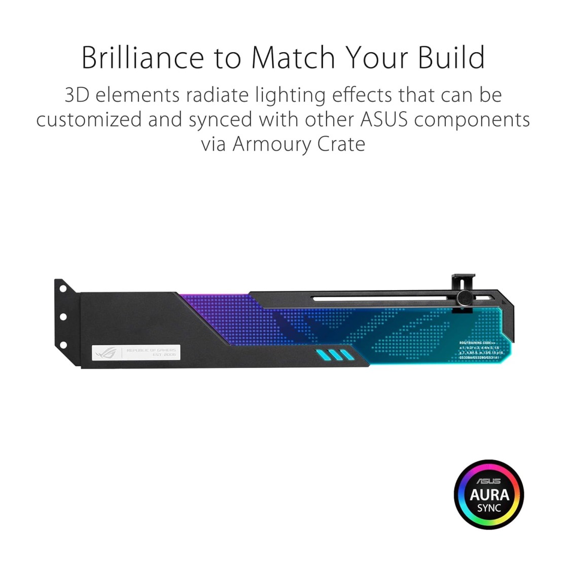 Asus ROG Wingwall Graphics Card Holder