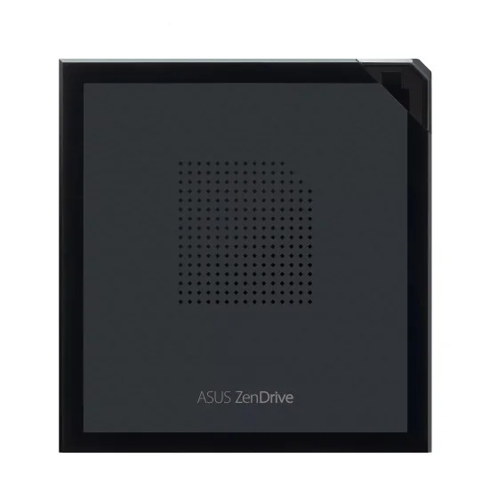 Top view of ASUS ZenDrive V1M external DVD drive