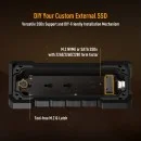 ASUS TUF Gaming A2 USB-C 3.2 NVMe and SATA M.2 SSD enclosure ASUS TUF Gaming A2 USB-C 3.2 NVMe and SATA M.2 SSD enclosure