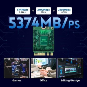 Asrock AX210 M.2 Wi-Fi 6E Kit Asrock AX210 M.2 Wi-Fi 6E Kit
