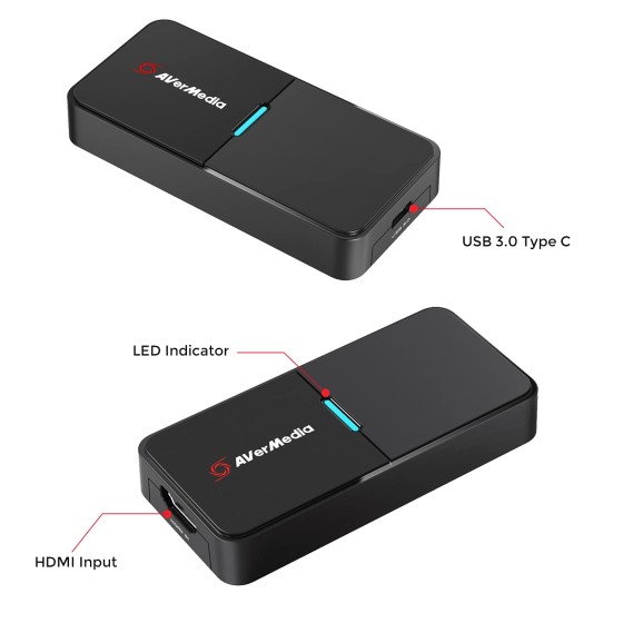 Avermedia Live Streamer Cap BU113 HDMI to USB 4K Avermedia Live Streamer Cap BU113 HDMI to USB 4K