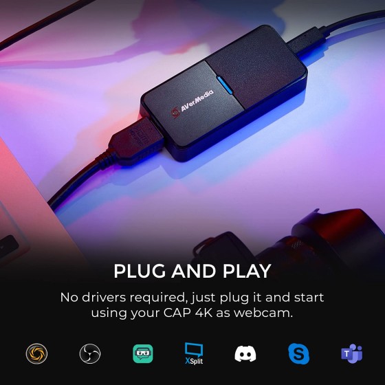 Avermedia Live Streamer Cap BU113 HDMI to USB 4K Avermedia Live Streamer Cap BU113 HDMI to USB 4K
