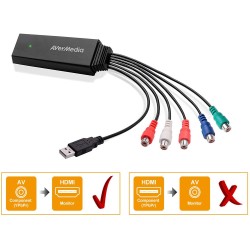 Avermedia Video Converter ET113 Ypbpr to HDMI Avermedia Video Converter ET113 Ypbpr to HDMI