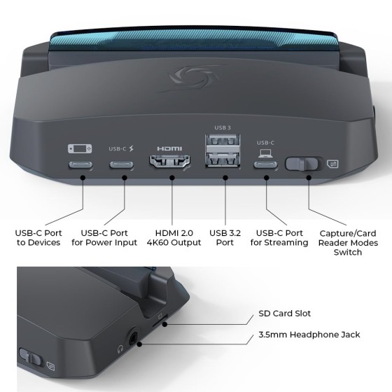 AVerMedia GC515 Steam Deck Dock AVerMedia GC515 Steam Deck Dock