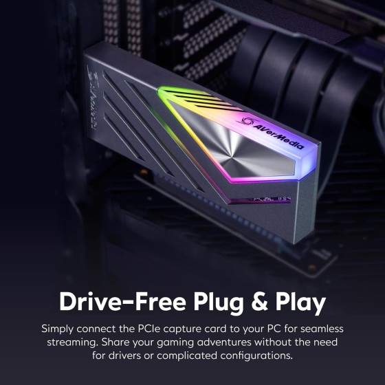 AVerMedia GC575 Live Gamer 4K 2.1 PCIe HDMI Capture Card AVerMedia GC575 Live Gamer 4K 2.1 PCIe HDMI Capture Card