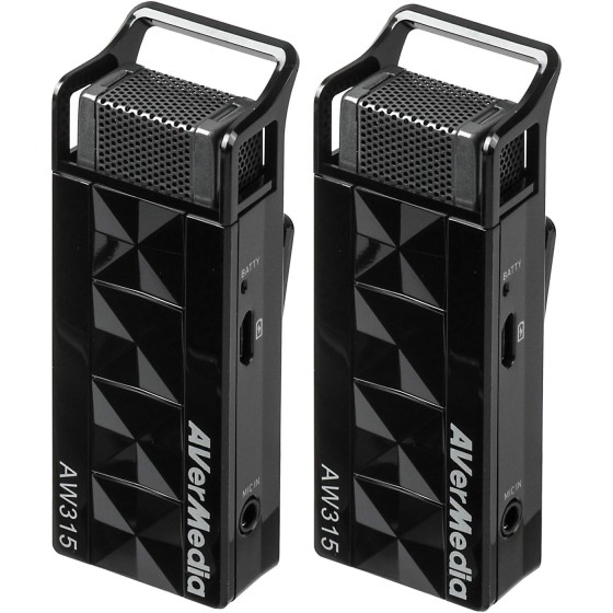 Avermedia AW315 Mic Wireless Teacher Microphones Dual