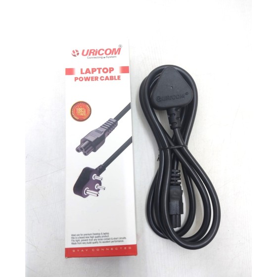 URiCOM Laptop Power Cabel