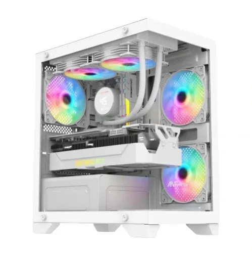 Ant Value CV2500 White Computer Cabinet Ant Value CV2500 white computer cabinet
