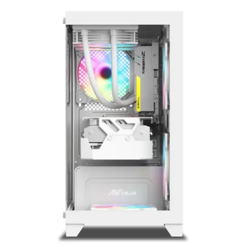 Ant Value CV2500 White Computer Cabinet Ant Value CV2500 white computer cabinet