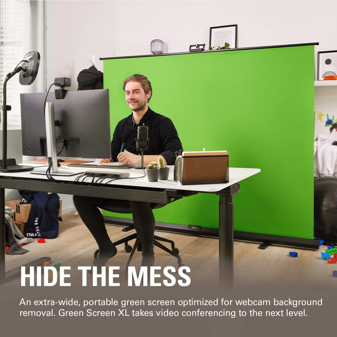 Elgato Green Screen XL Extra Wide Chroma Key Panel
